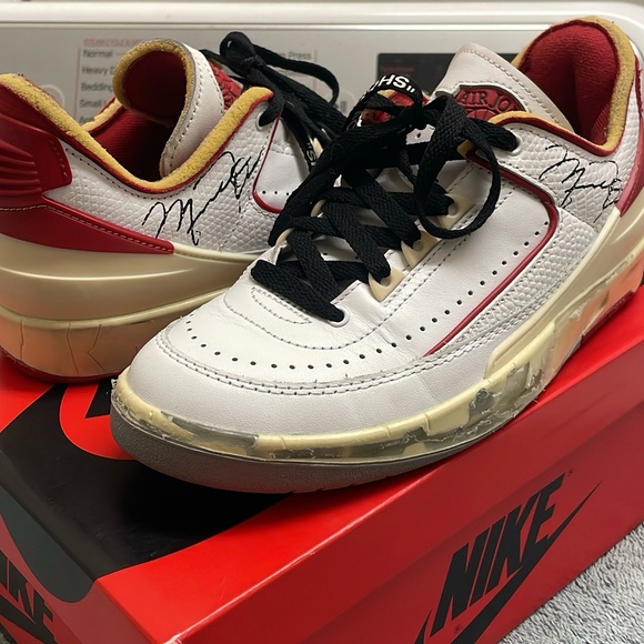 Air Jordan Retro Low “Off-White” Varsity Red 2021 Size